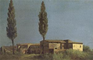 Pierre de Valenciennes At the Villa Farnese (mk05) Spain oil painting art
